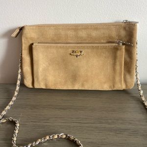 Zadig & Voltaire beige crossbody bag